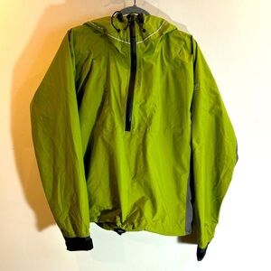 KOKATAT Sz XL (estimated) Half Zip Hooded Pactite Touring Pull On Jacket